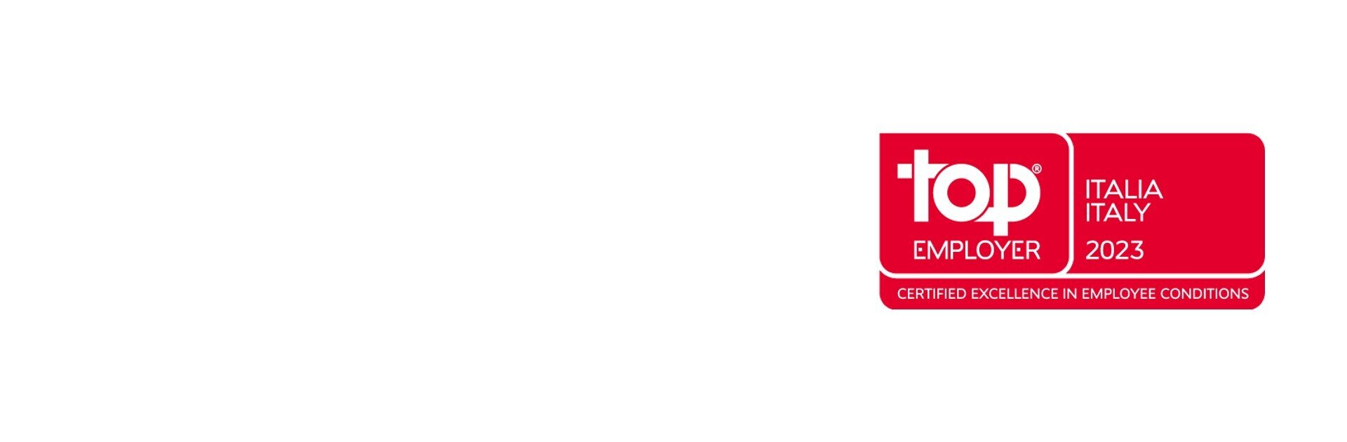 Siamo Top Employer 2023 in Italia