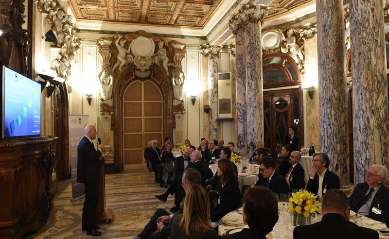 Year-end dinner at Luiss Guido Carlo University with Claudio Descalzi – December 2019