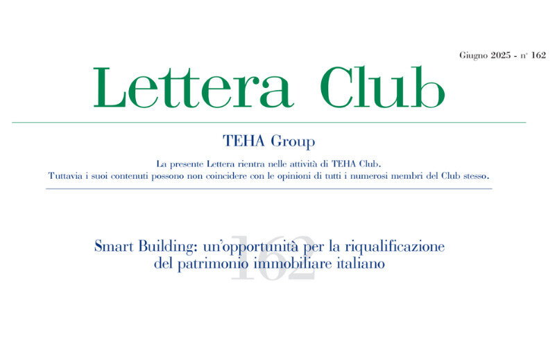 Lettera Club n.162 - Challenges and opportunities for the green and smart transformation of the Italian building sector