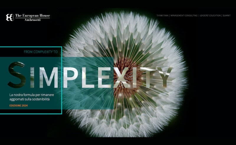 Simplexity: semplificare la sostenibilità, senza banalizzazioni