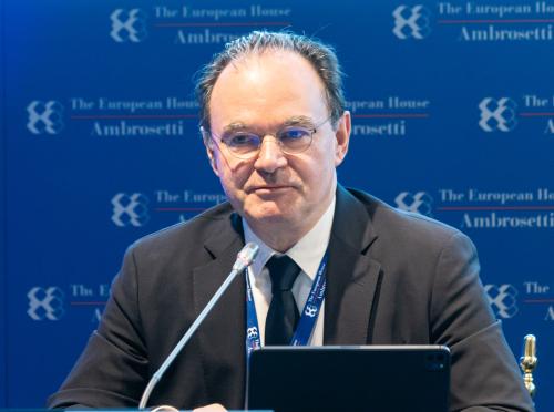 AMBROSETTI CLUBPHYGITAL MEETING 
Navigating Europe’s Economic Crises: Risks and Opportunities Ahead
 