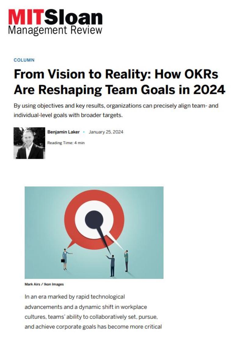 From vision to reality: how OKRs are reshaping team goals in 2024