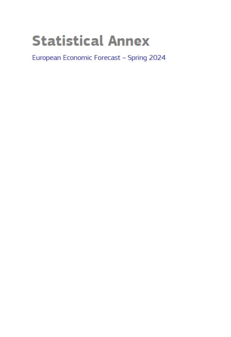 Statistical Annex - European Economic Forecast - Spring 2024