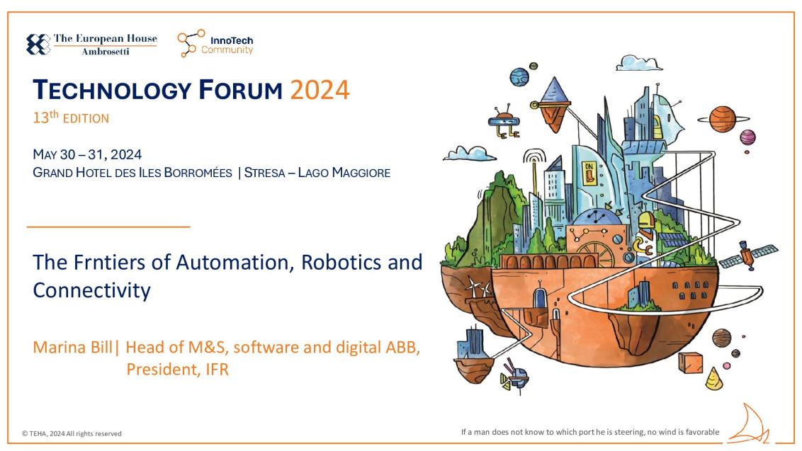 Presentation by Marina Bill - Tech Forum 2024