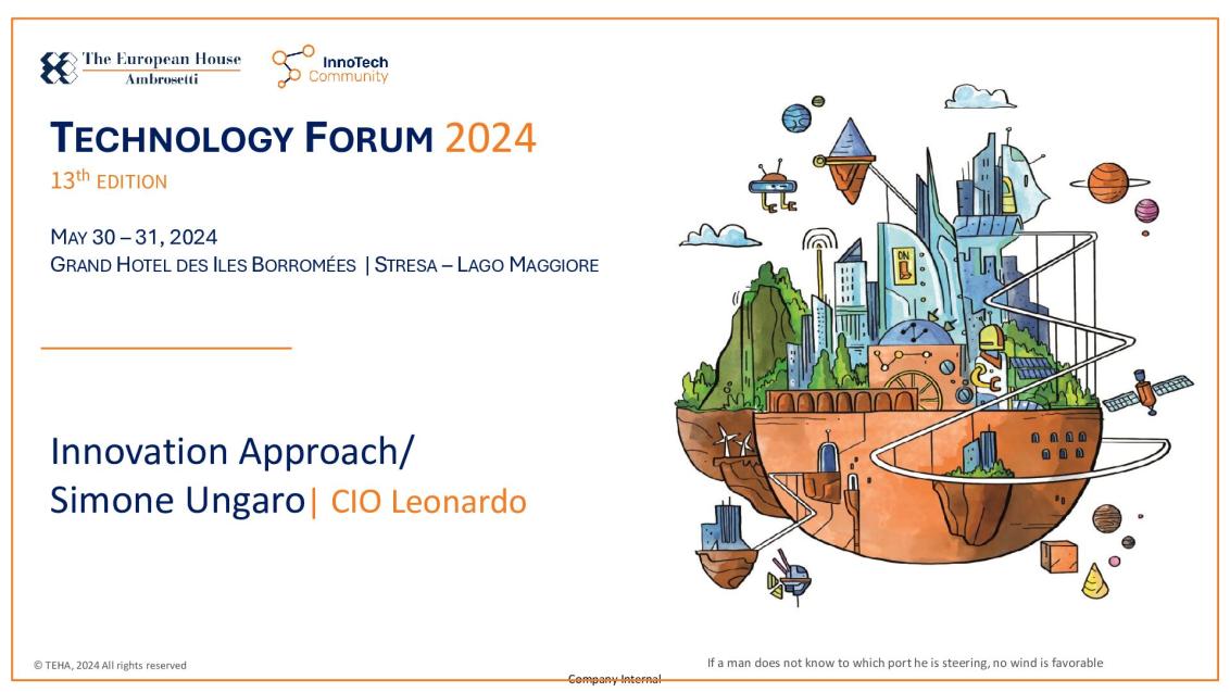 Presentation by Simone Ungaro - Tech Forum 2024