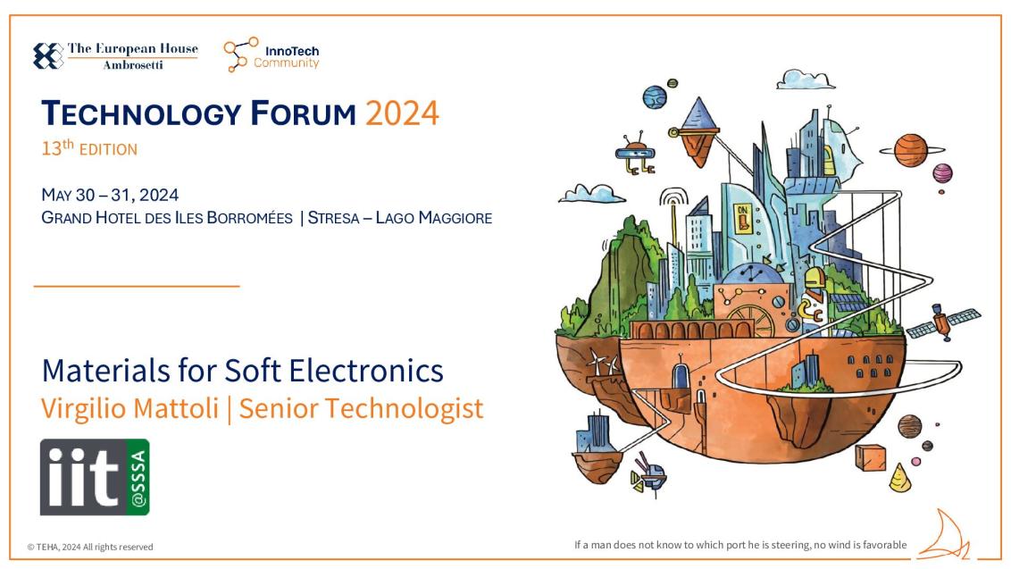 Presentation by Virgilio Mattoli - Tech Forum 2024