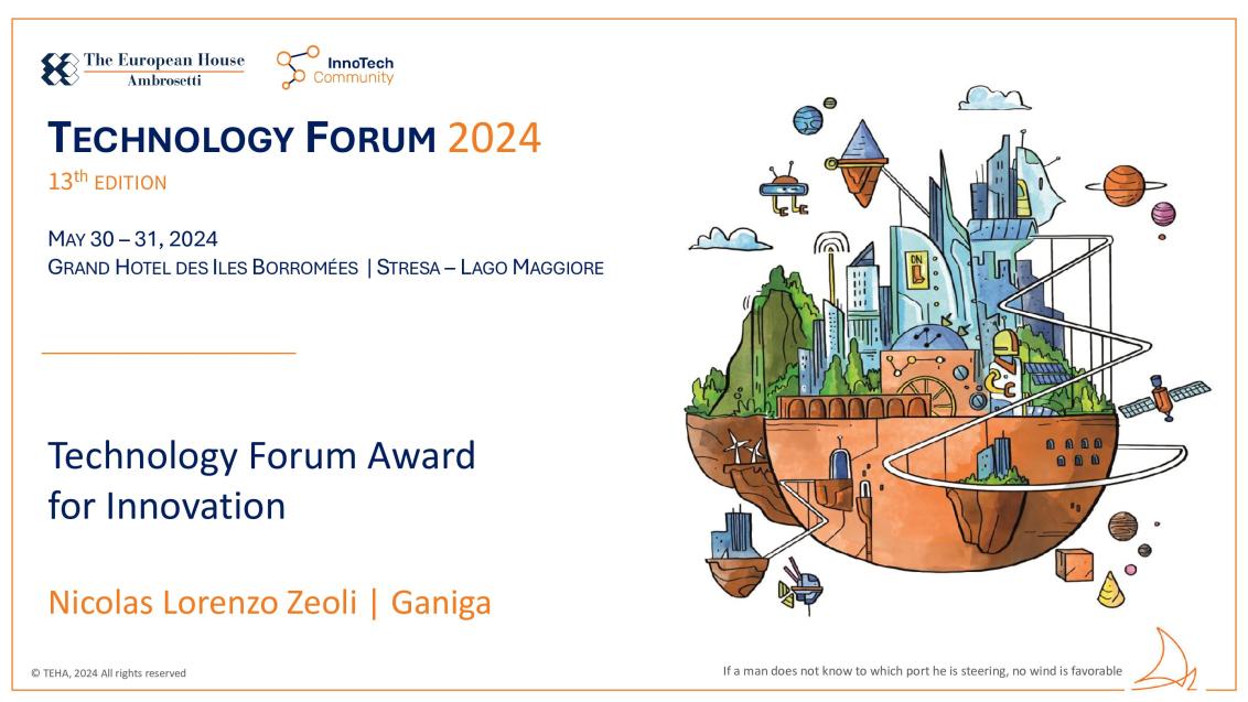 Presentazione di Nicolas Lorenzo Zeoli - Tech Forum 2024