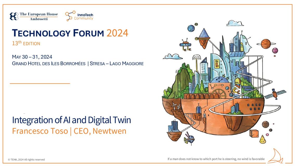 Presentation by Francesco Toso - Tech Forum 2024
