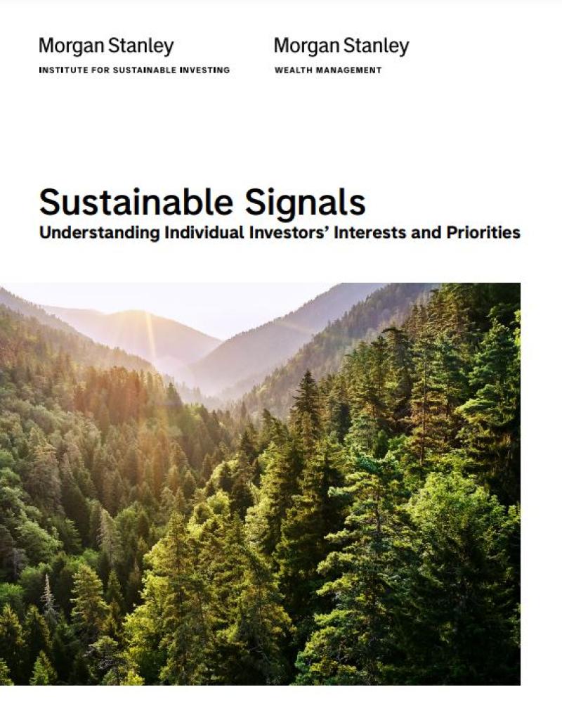 Sustainable Signals Understanding Individual Investors’ Interests and Priorities