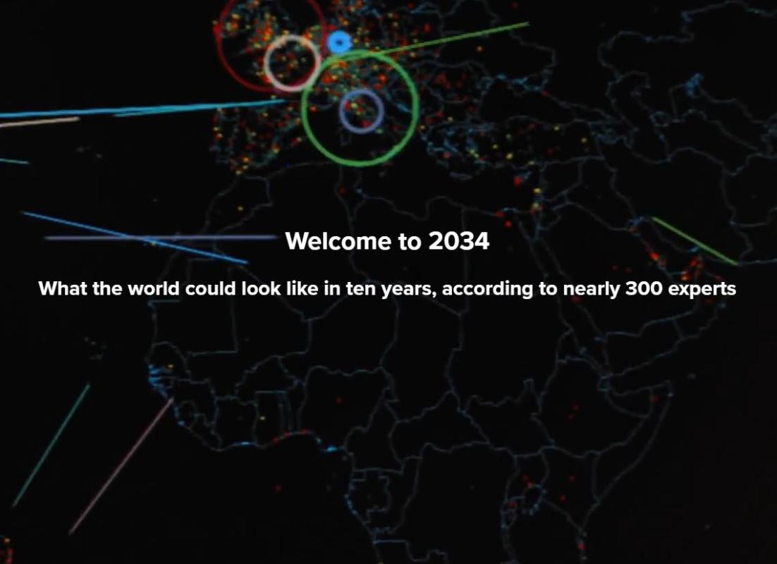 Welcome to 2034: What the world could look like in ten years, according to nearly 300 experts 