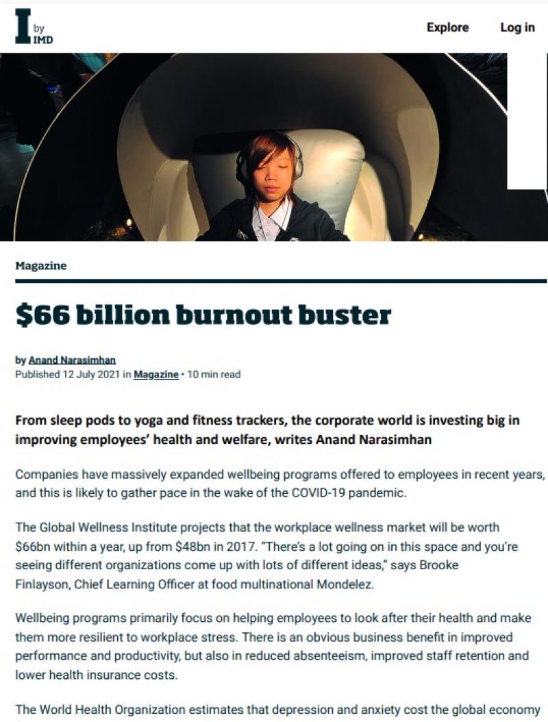 $66 billion burnout buster