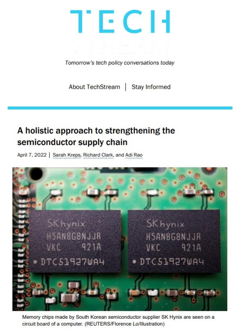 A holistic approach to strengthening the semiconductor supply chain