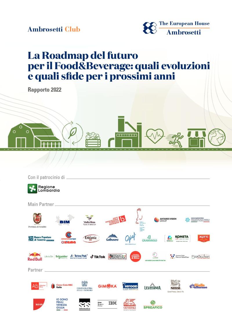 Position Paper - La Roadmap del futuro per il Food&Beverage: quali evoluzioni e quali sfide per i prossimi anni