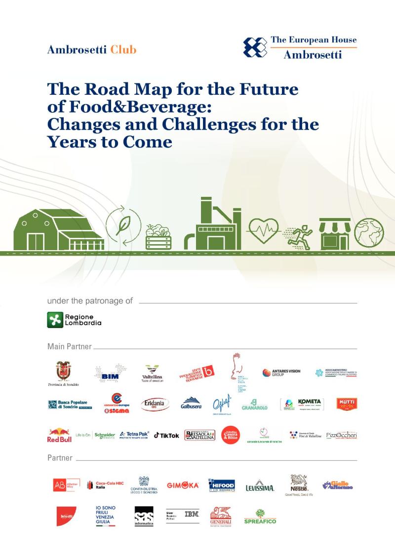 Executive Summary - The Road Map for the Future of Food&Beverage: Changes and Challenges for the Years to Come