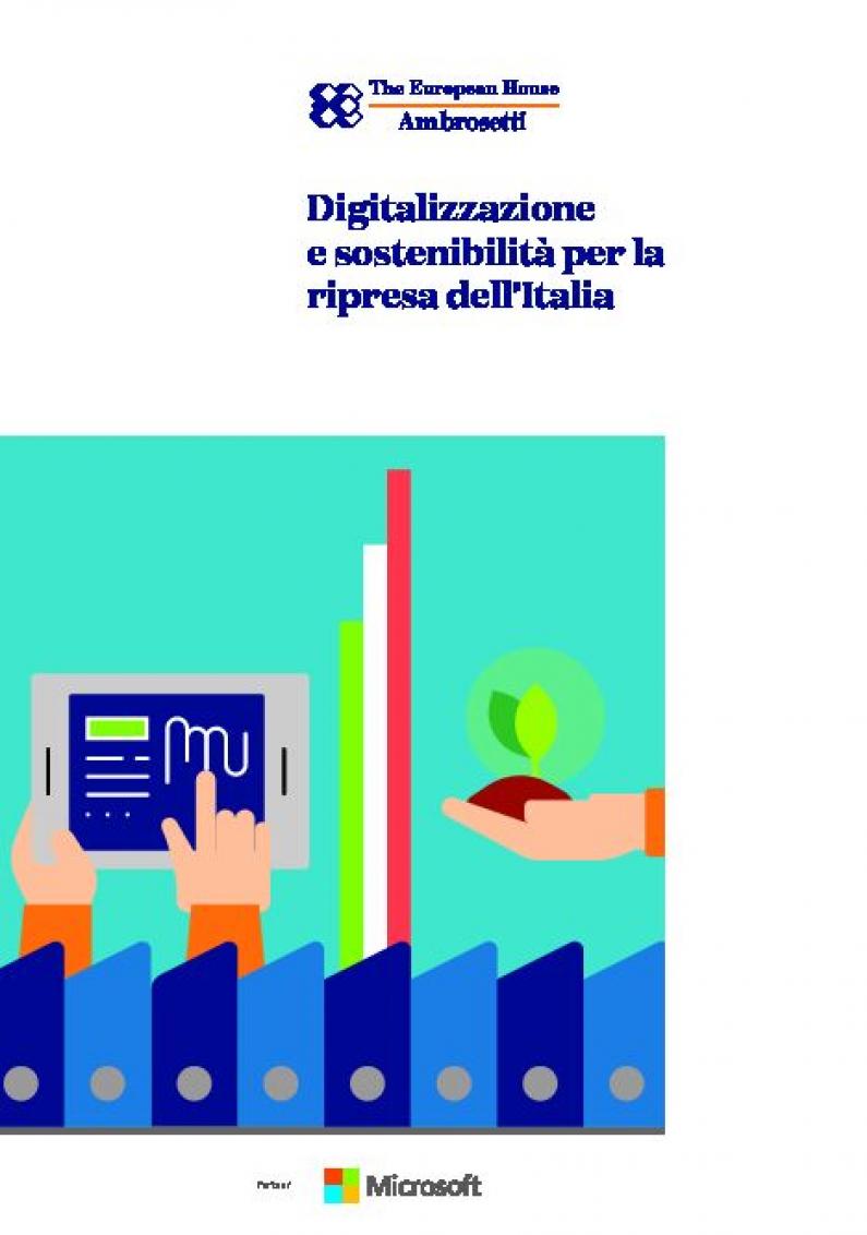 Digitization  and sustainability  for the recovery of Italy - Forum 2021
