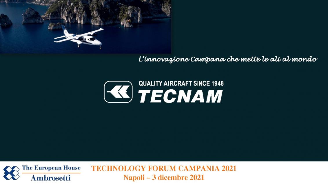 Presentazione di Amedeo Fogliano - Technology Forum Campania 2021