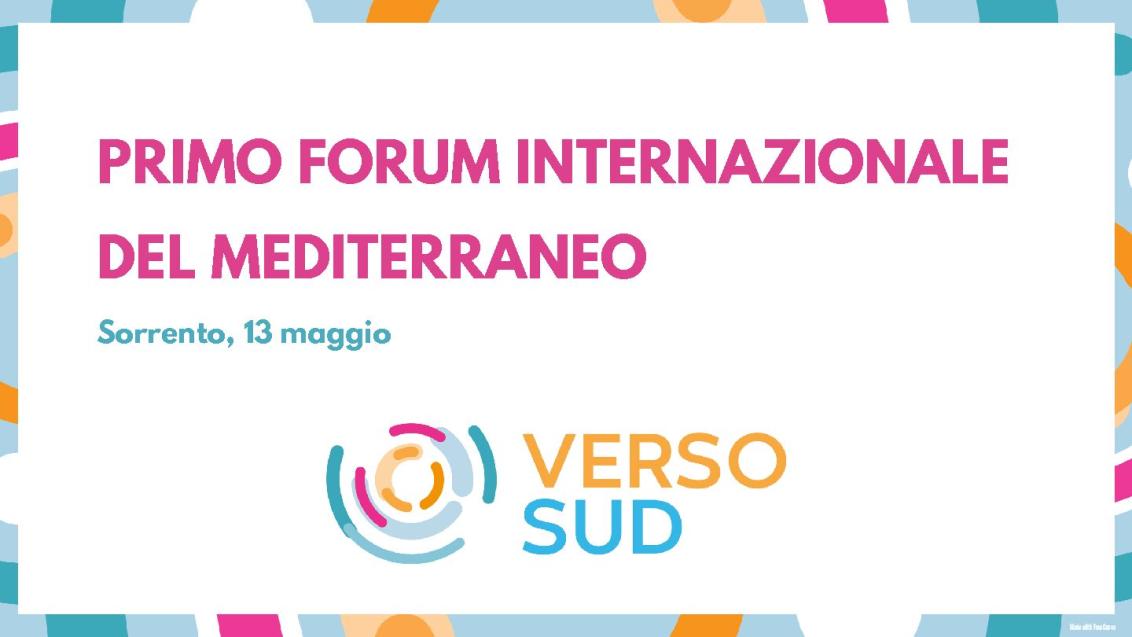 Presentation by Mara Carfagna -  2022 Verso Sud