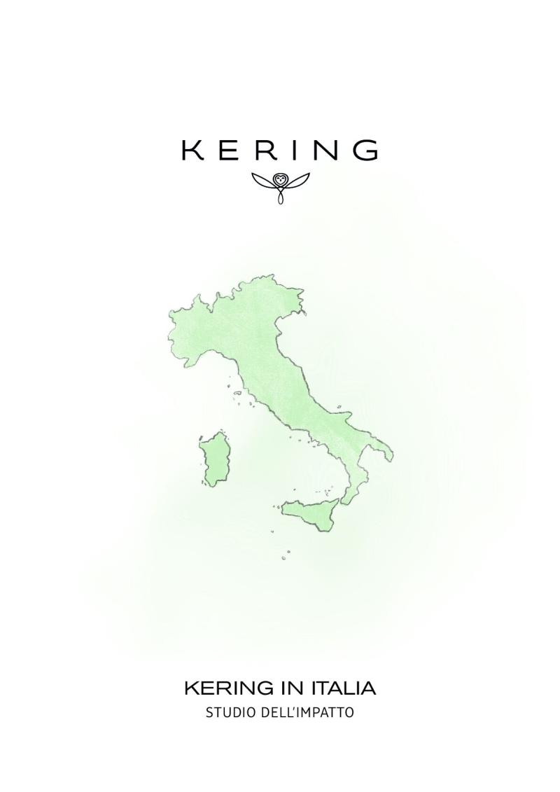 Studio dell'impatto di Kering Italia 2023