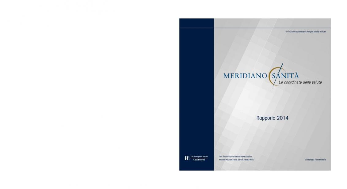 Meridiano Sanità 2014 - Rapporto finale