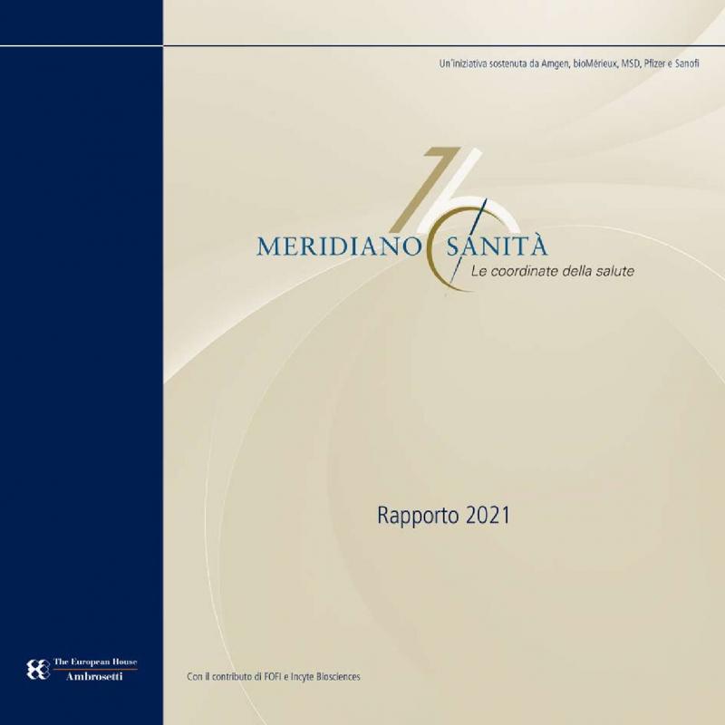 Meridiano Sanità 2021 - Final report
