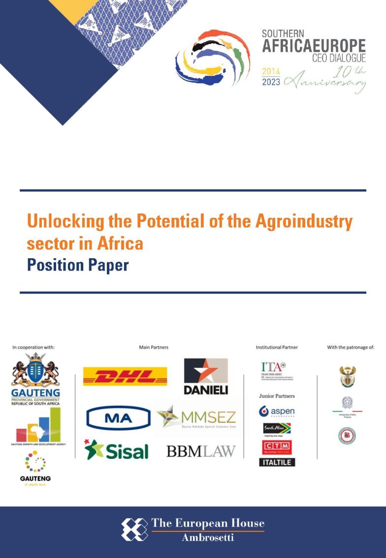 Unlocking the potential of the agroindustry sector in Africa