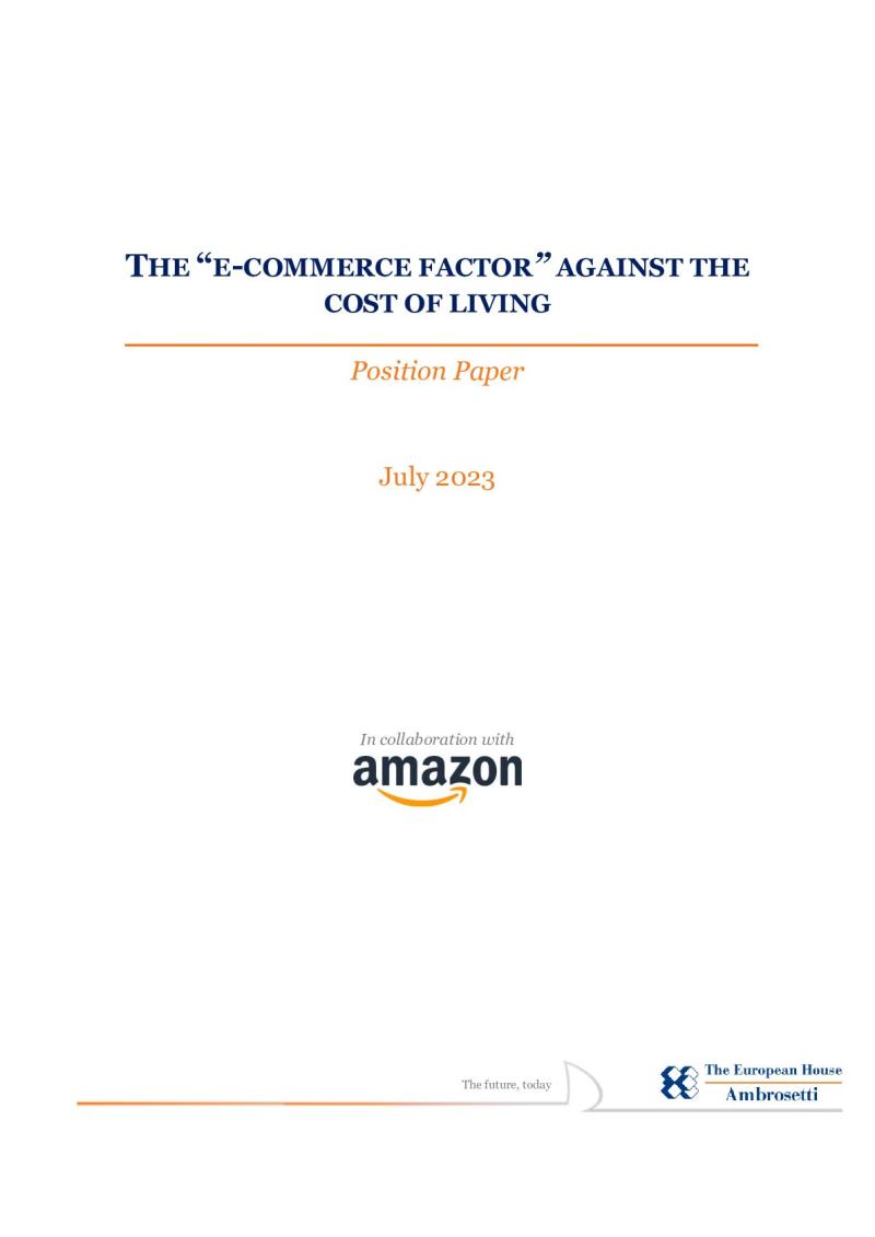 The e-commerce factor against the cost of living