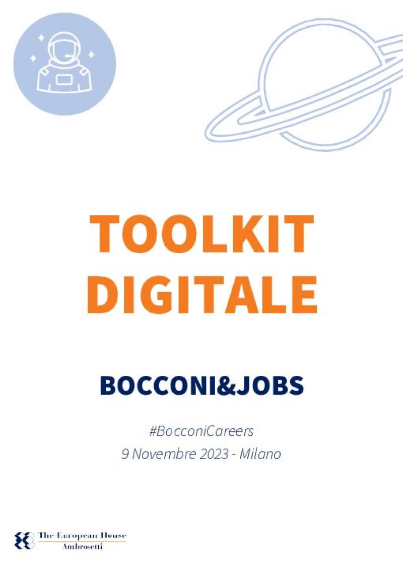 Toolkit digitale - Bocconi