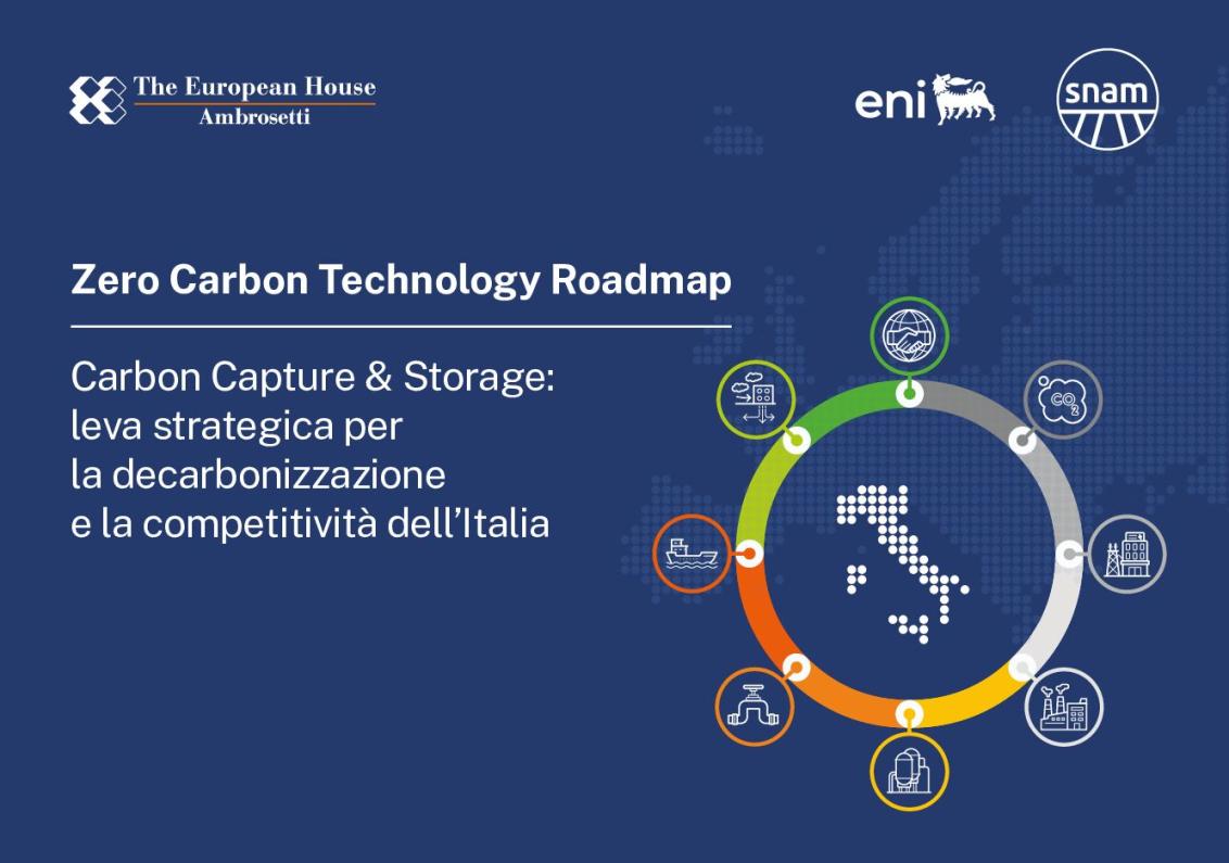 Zero Carbon Technology Roadmap - Carbon Capture & Storage: una leva strategica per la decarbonizzazione
