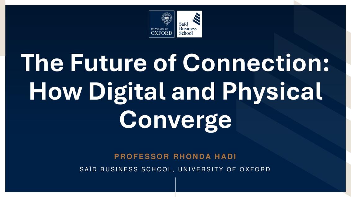 The Future of Connection: How Digital and Physical Converge