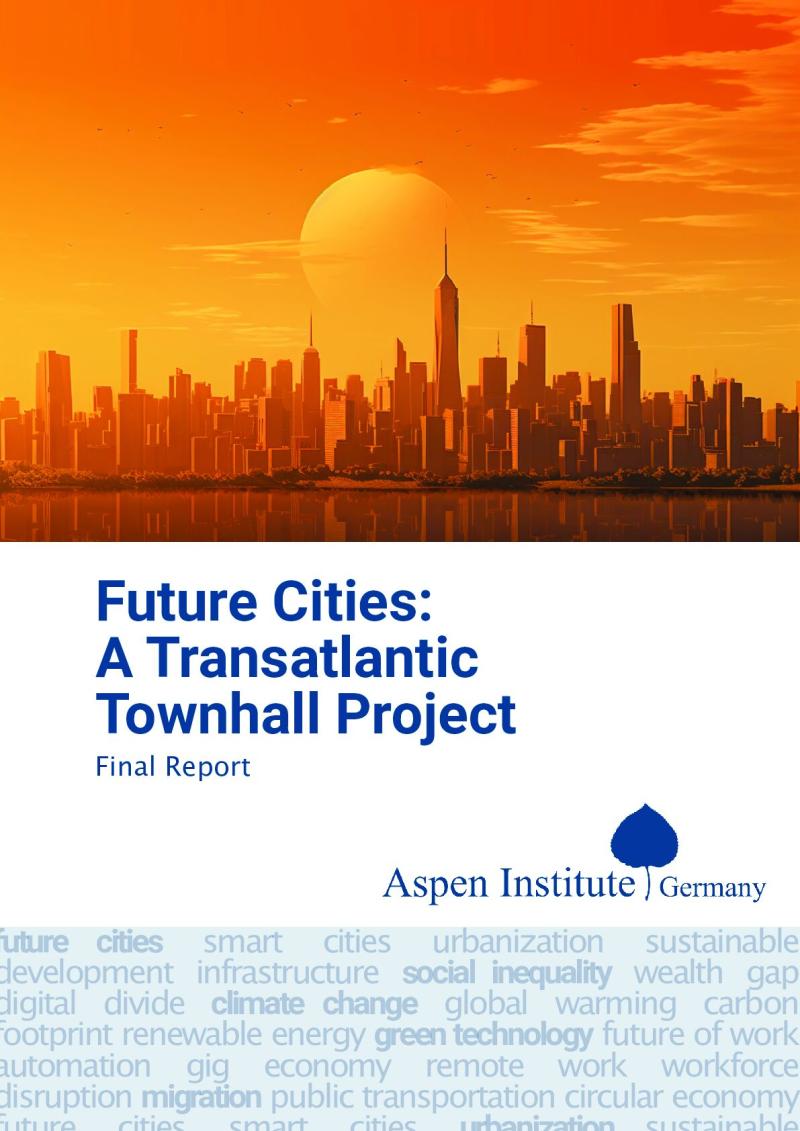 Future cities: a transatlantic townhall project