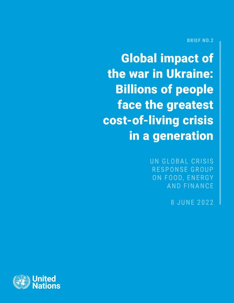 Global impact of the war in Ukraine: Billions of people face the greatest cost-of-living crisis in a generation