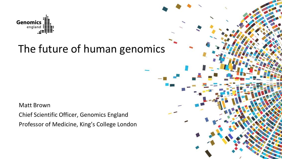 The future of human genomics
