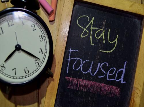 Stay Focused: Keep your attention span high